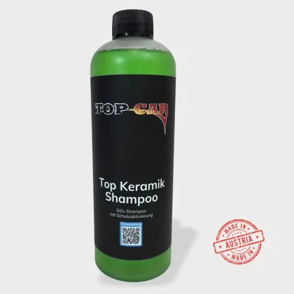 top keramik shampoo – sio₂ shampoo für schutz, glanz & schonende fahrzeugwäsche 500 ml
