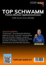 top schwamm – mikrofaser applikatorschwamm (4er set)