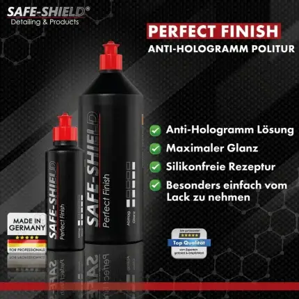 safe shield anti hologramm politur perfect finish 1 liter