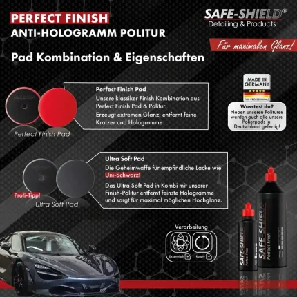 safe shield ultra soft finish polierpad 30mm