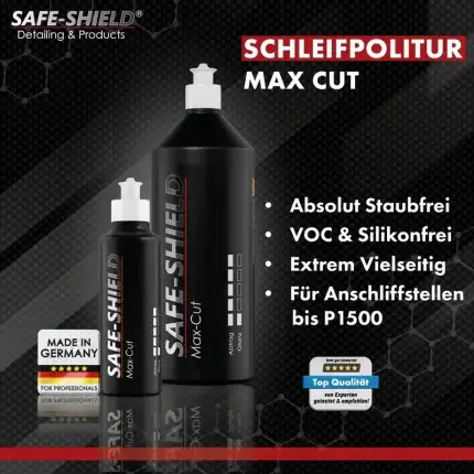 safe shield schleifpolitur max cut 250 ml